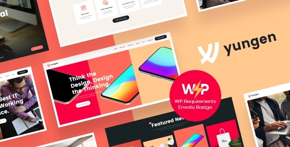 Yungen | Modern Digital Agency Business WordPress Theme Logo